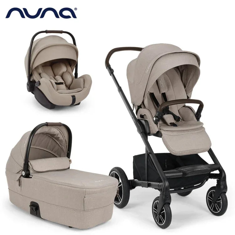 Nuna® Otroški voziček 3v1 Mixx™ Next + Arra™ Flex Chateau Nuna