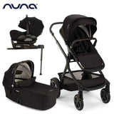 Nuna® Passeggino 4in1 Demi™ Next con pedana + Arra™ Flex Caviar + Base Isofix Next