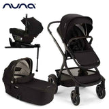 Nuna® Passeggino 4in1 Demi™ Next con pedana + Pipa™ Next Caviar + Base Isofix Next