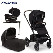 Nuna® Otroški voziček 4v1 Mixx™ Next + Arra™ Flex Caviar + Isofix baza Next Nuna