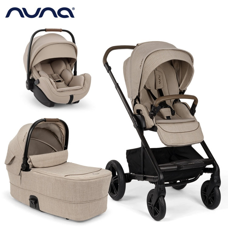 Nuna® Otroški voziček 3v1 Mixx™ Next + Arra™ Flex Cosmopolitan Collection Nuna