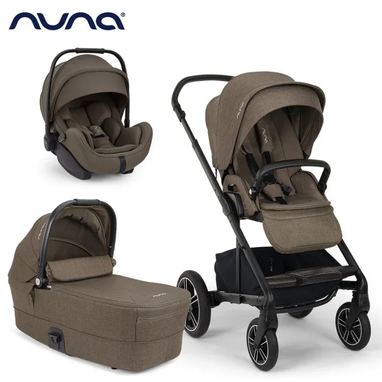 Nuna® Otroški voziček 3v1 Mixx™ Next + Arra™ Flex Pistachio Nuna