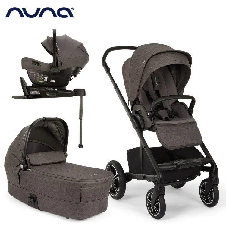 Nuna® Otroški voziček 4v1 Mixx™ Next + Pipa™ Next Thunder + Isofix baza Next Nuna