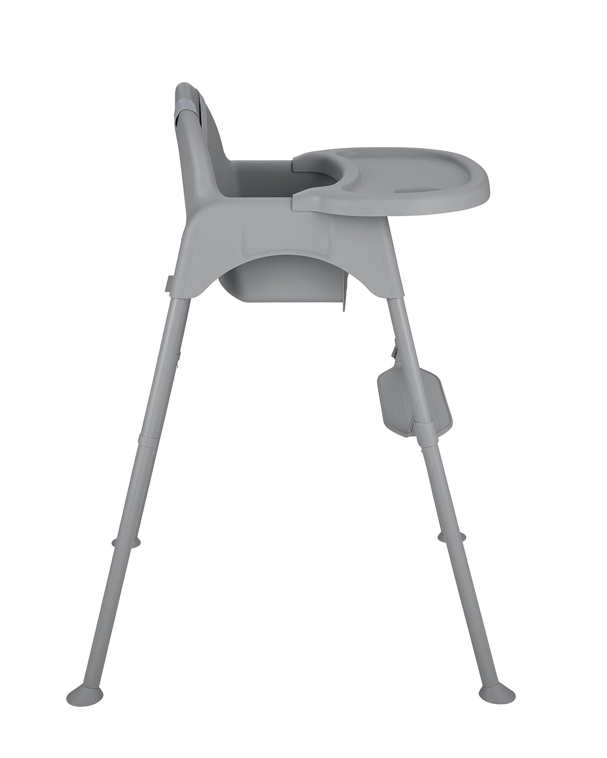 KikkaBoo® Otroški stolček za hranjenje 2v1 Oaty Grey – slika 5