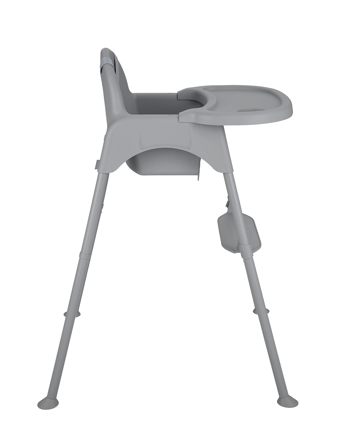 KikkaBoo® Otroški stolček za hranjenje 2v1 Oaty Grey – slika 6