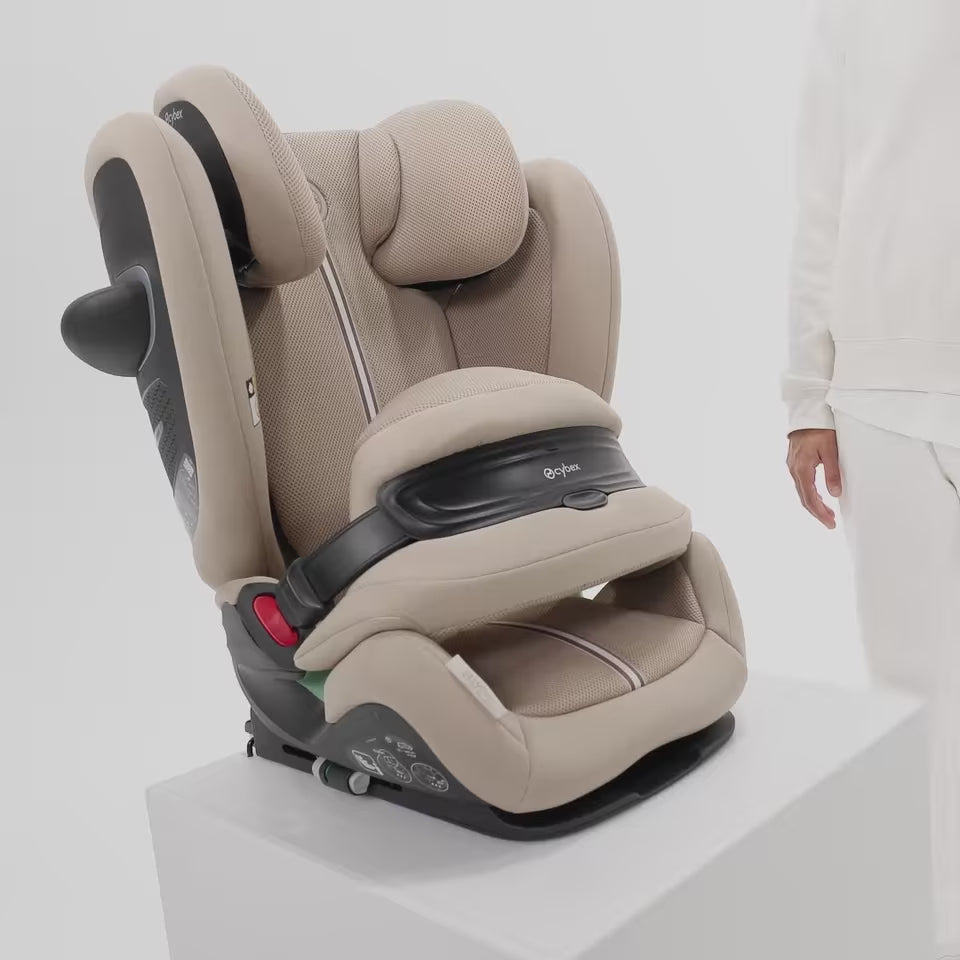 Učitaj video: Cybex® Autosjedalica Pallas G3 i-Size (76-150cm) Almond Beige