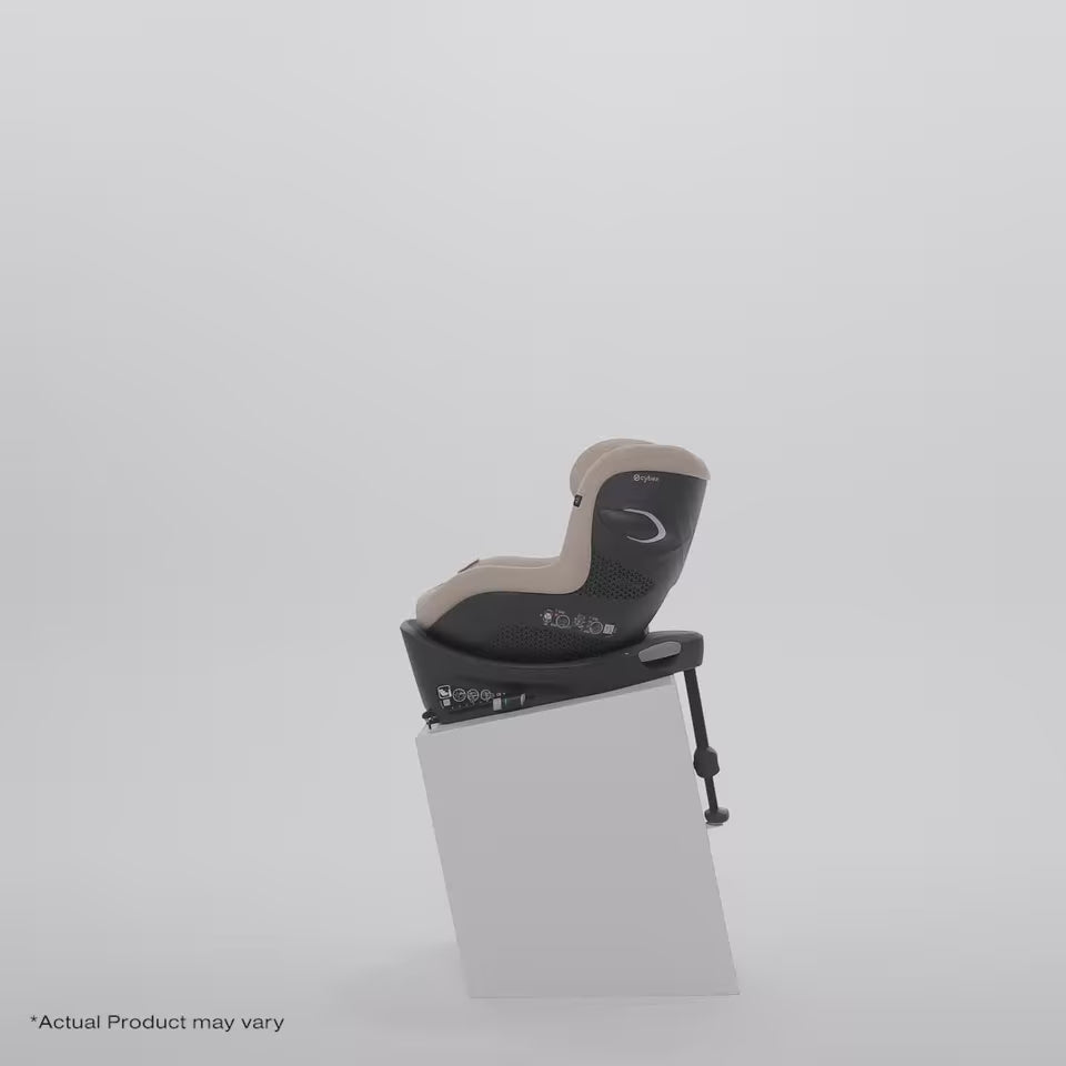 Charger la vidéo : Cybex® Siège auto enfant Sirona G3 i-Size (9-18 kg) PLUS Almond Beige