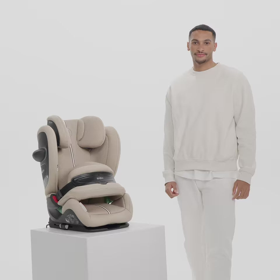 Učitaj video: Cybex® Autosjedalica Pallas G3 i-Size (76-150cm) Almond Beige