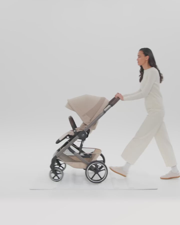 Učitaj video: Cybex® Dječja kolica Balios S Lux Moon Black (Black Frame)