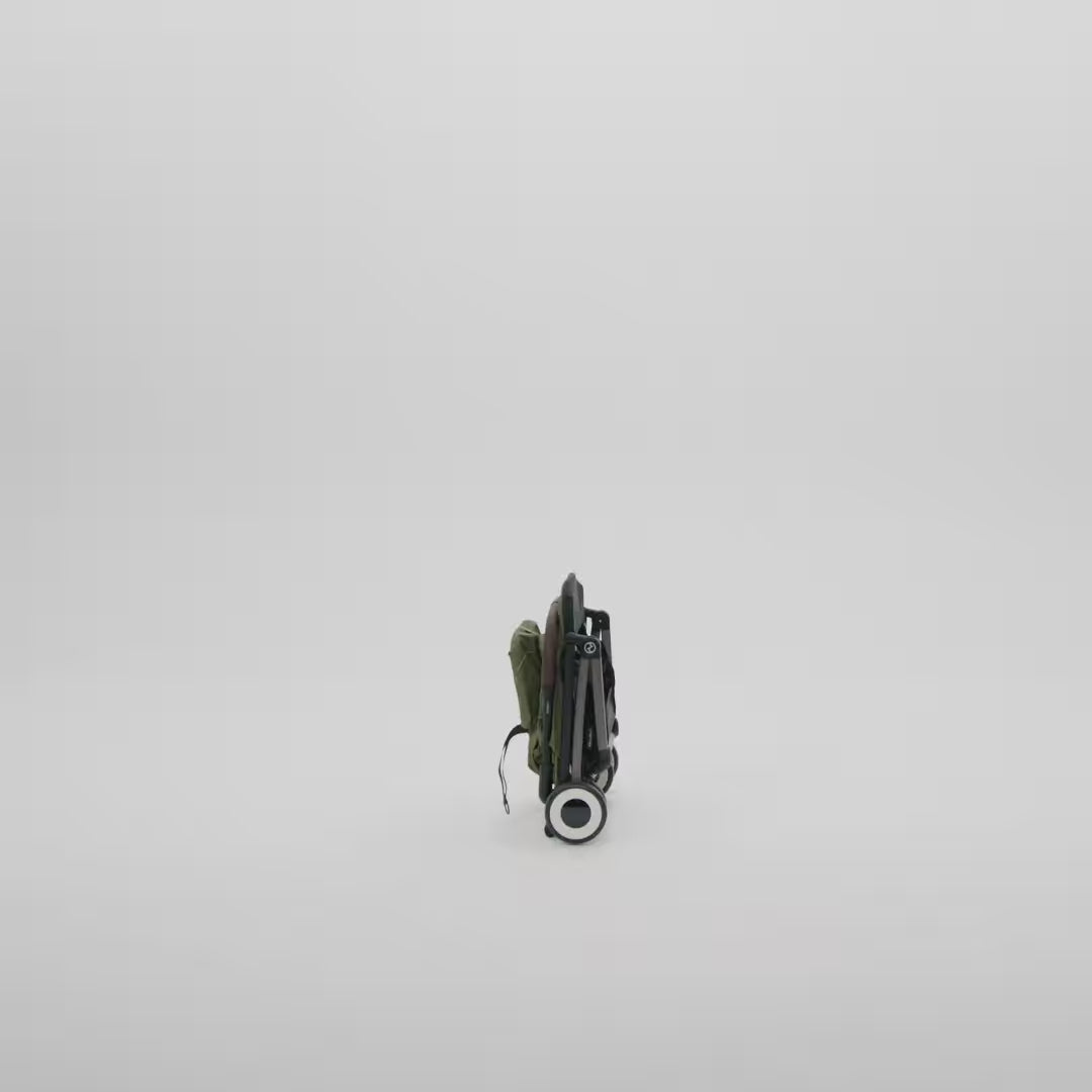 Charger la vidéo : Cybex® Poussette Orfeo (0-22kg) Stormy Blue (Taupe Frame)