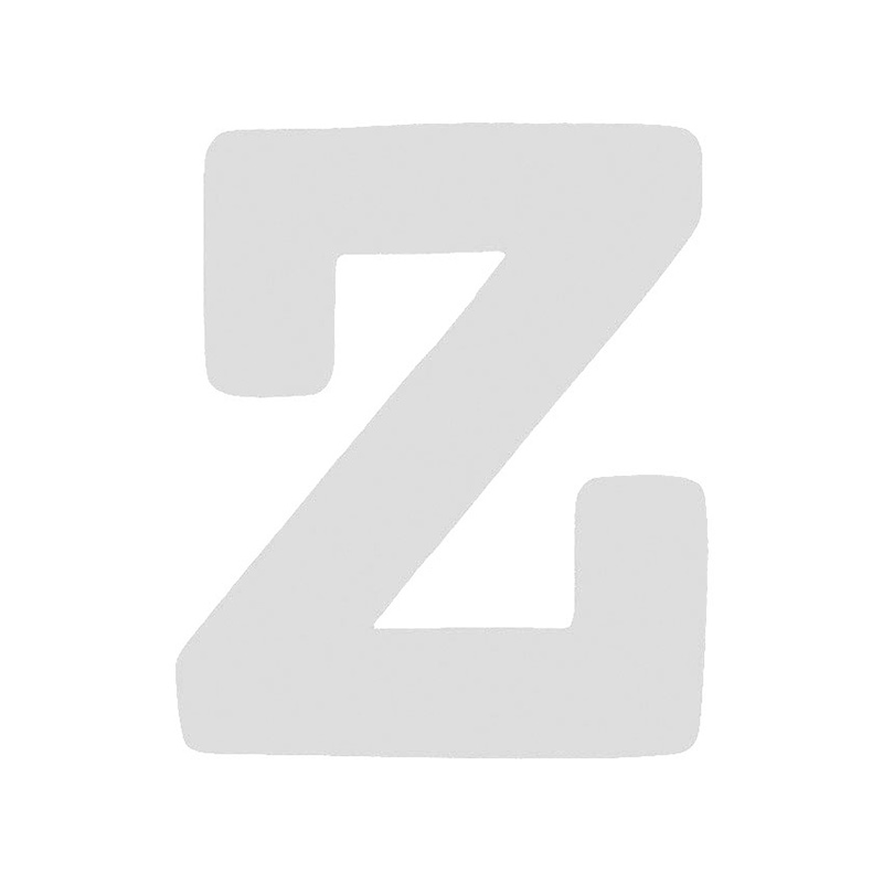 Slika za BamBam® Drvena slova Bijela - Z
