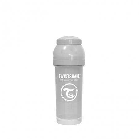 Twistshake® Anti-Colic bočica 260ml (2+m) - Pastel Grey
