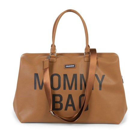 Childhome® Torba za previjanje Mommy Bag Leatherlook Brown