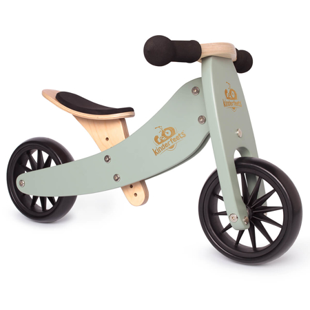 Kinderfeets® 2u1 Tricikl i bicikl bez pedala Tiny Tot Sage