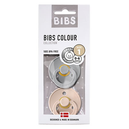 Bibs® Duda Blush & Cloud (0-6m)
