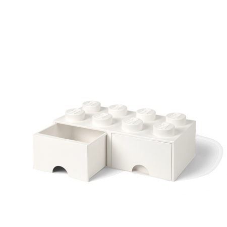 Lego® Kutija za pohranjivanje s ladicama 8 White