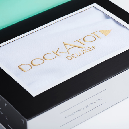 DockAtot® Pamučna navlaka za gnijezdo Deluxe+ Pristine White (0-8 m)