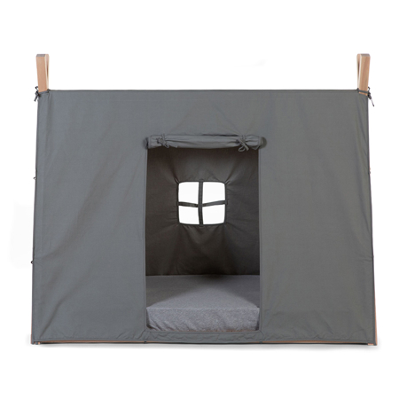 Childhome® Navlaka za okvir postelje Tip Grey 140x70