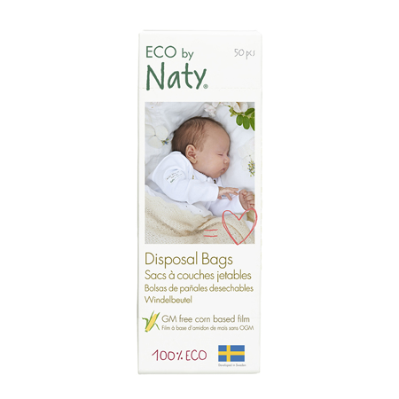 Slika za Eco by Naty® Razgradiva vrećica za pelene 50 komada