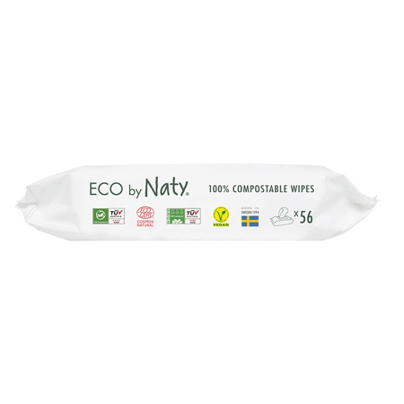 Eco by Naty® Vlažne maramice Aloe 56 komada