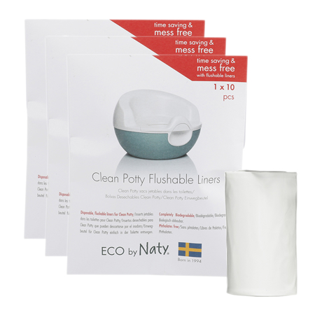 Slika za Eco by Naty® Biorazgradive vrećice za kahlicu Potty Liners 3x10 komada