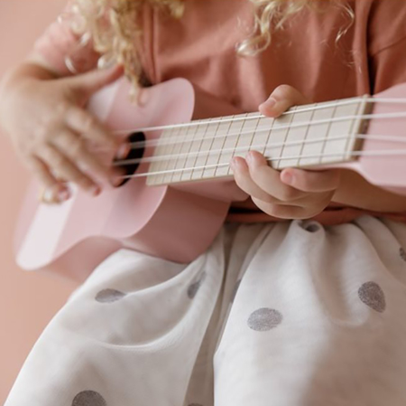 Little Dutch® Drvena dječja gitara Pink  