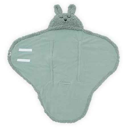 Jollein® Dekica za novorođenče Bunny Ash Green 105x100 