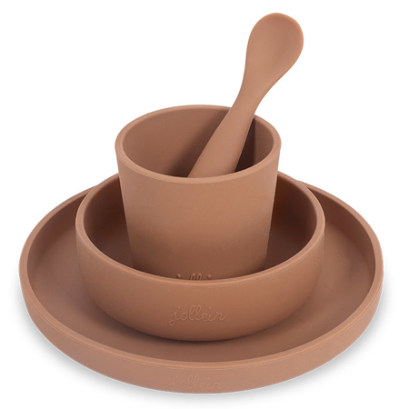 Slika za Jollein® Silikonski set za jelo Caramel  