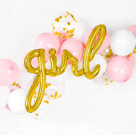 Slika za Party Deco® Balon Girl Gold