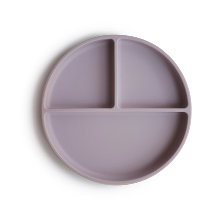 Slika za  Mushie® Silikonski dijeljeni tanjurić Soft Lilac