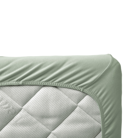Leander® Dječja jogi plahta za krevetić 2 kom60x140 Sage Green