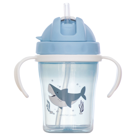Slika za Stephen Joseph® Bočica za učenje pijenja Straw Cup Shark