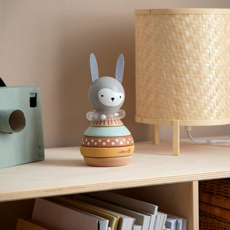 Sebra® Didaktička igračka za slaganje Rabbit Woodland