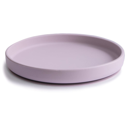 Slika za Mushie® Silikonski tanjur s vakumom Soft Lilac
