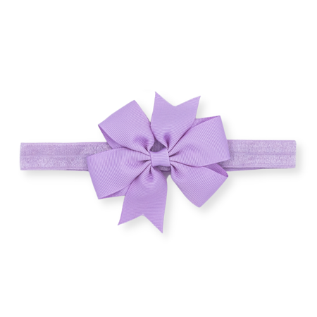 Slika za Ukrasna traka za kosu sa mašnom Lilac
