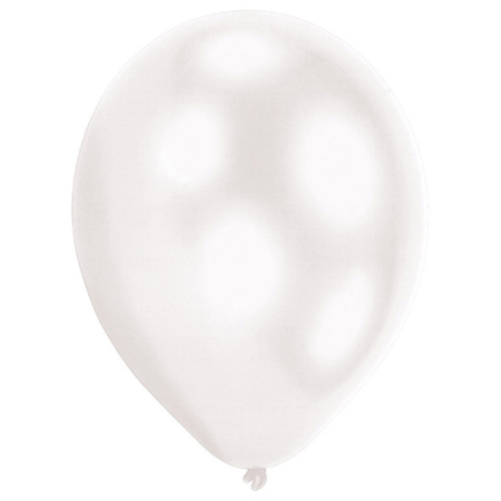 Amscan® Lateks baloni s LED svjetlom White 5 kom