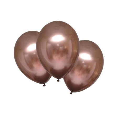 Amscan® Lateks baloni Satin Luxe Rose Copper  6 kom