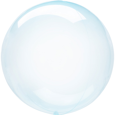 Slika za Amscan® Okrugli balon Crystal Clearz™ (46 cm) Petite Blue