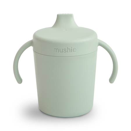 Mushie® Čašica za ućenje pijenja Sippy Cup Sage