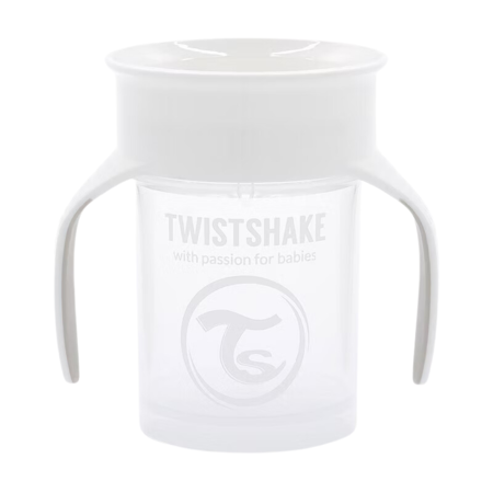 Slika za Twistshake® 360 Čašica za ućenje pijenja 230ml - White 