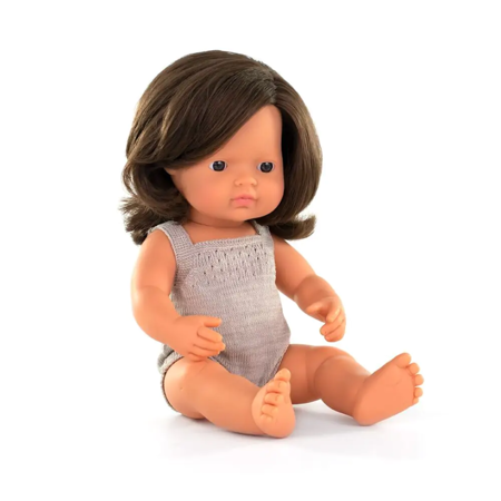 Slika za Miniland® Lutka Brunette Girl 38cm