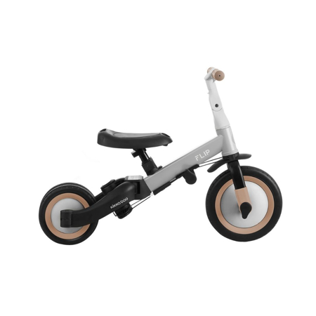 KikkaBoo® Triciclo 4in1 Flip Grey