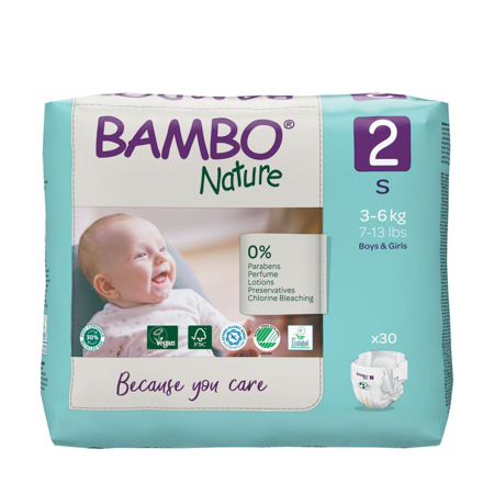 Slika za Bambo Nature® Pelene Mini Veličina 2 (3-6 kg) 30 kom
