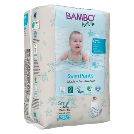 Slika za Bambo Nature® Kupače gaće Veličina S (7-12 kg) 12 kom