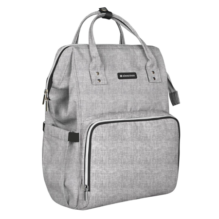 KikkaBoo® ruksak za previjanje Siena Light Grey