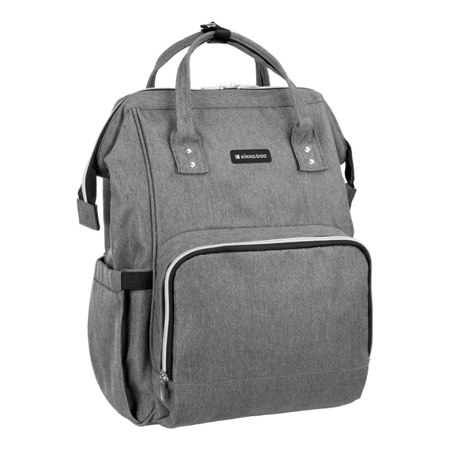 KikkaBoo® ruksak za previjanje Siena tamno siva