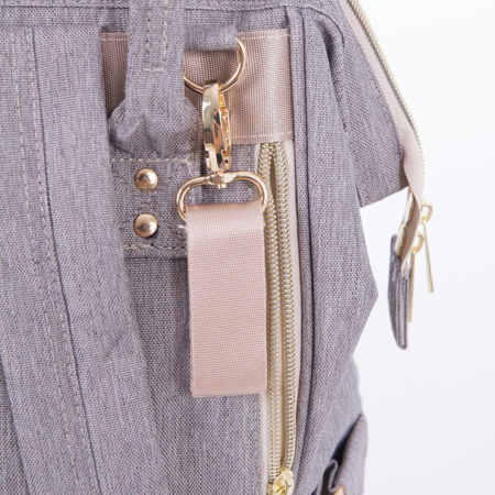 Slika za KikkaBoo® ruksak za previjanje Siena tamno siva