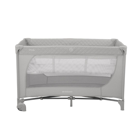 KikkaBoo® Prijenosni krevetić 2 levels 125x65 Medley Grey
