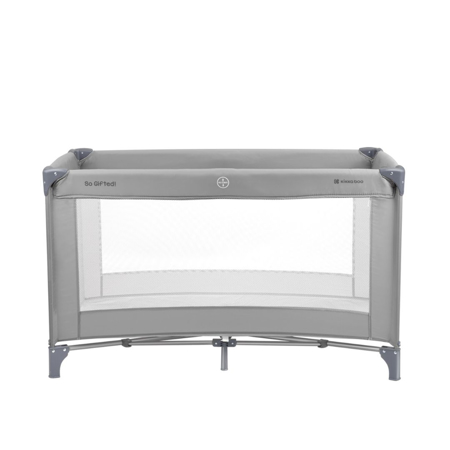 KikkaBoo® Prijenosan krevetić 1 level 125x65 So Gifted Grey