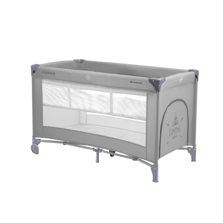 KikkaBoo® Prijenosan krevetić 2 levels 125x65 So Gifted PLUS Grey